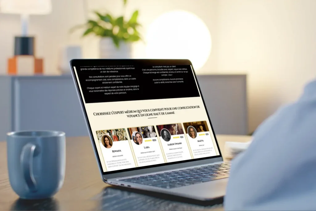 voyance immédiate en ligne, menée par des médiums sélectionnés pour leur voyance de qualité